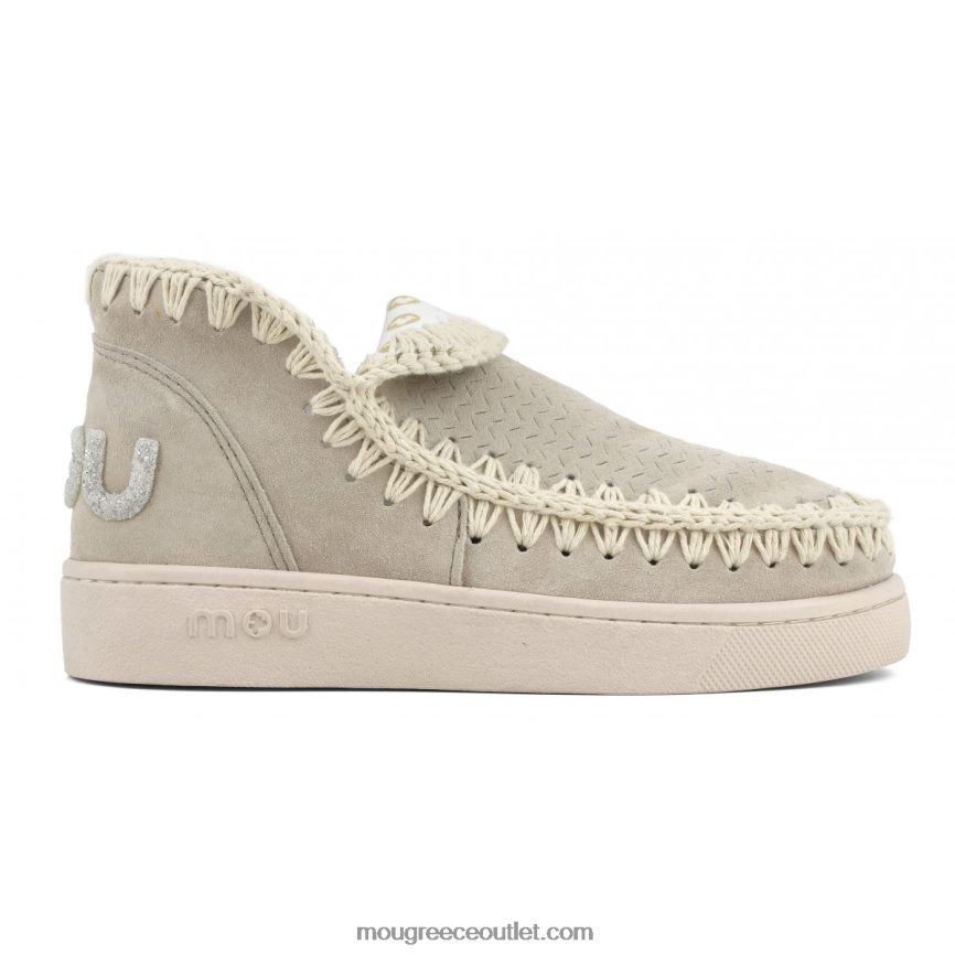 γρ Mou γυναίκες μονόχρωμο γκλίτερ αθλητικό λογότυπο κιμωλία 4820DN28