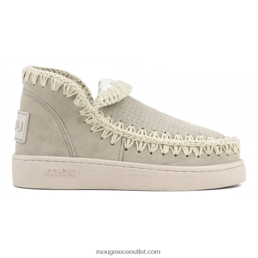 γρ Mou γυναίκες μονόχρωμο sneaker κιμωλία 4820DN36