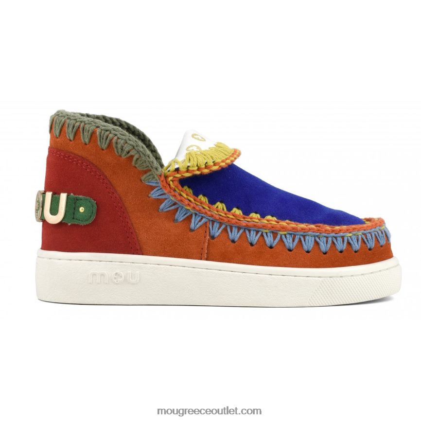 γρ Mou γυναίκες sneaker color block πολύχρωμο 4820DN57