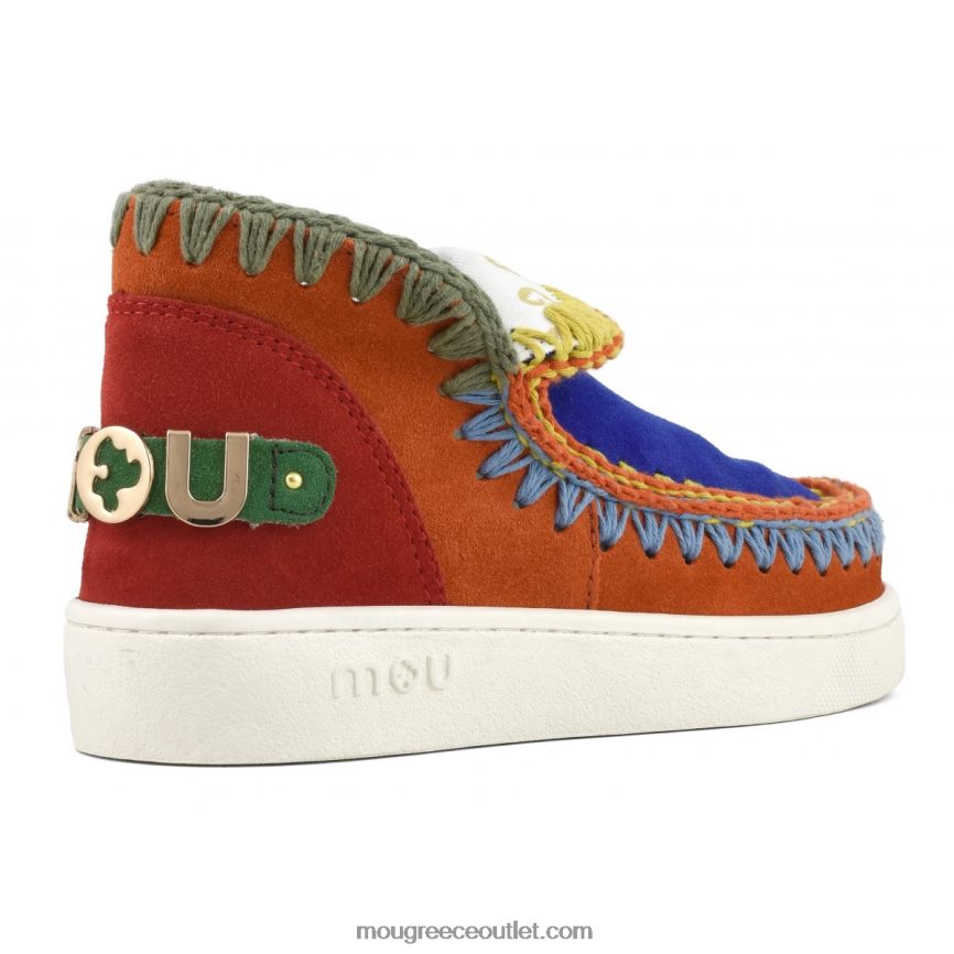 γρ Mou γυναίκες sneaker color block πολύχρωμο 4820DN57