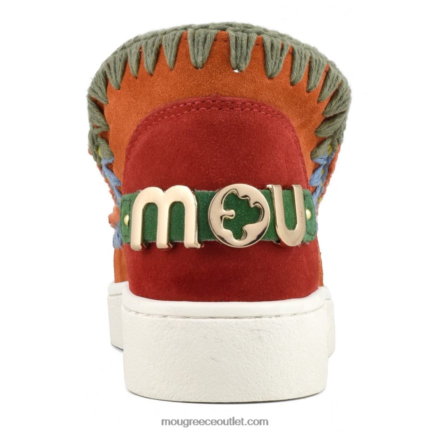 γρ Mou γυναίκες sneaker color block πολύχρωμο 4820DN57