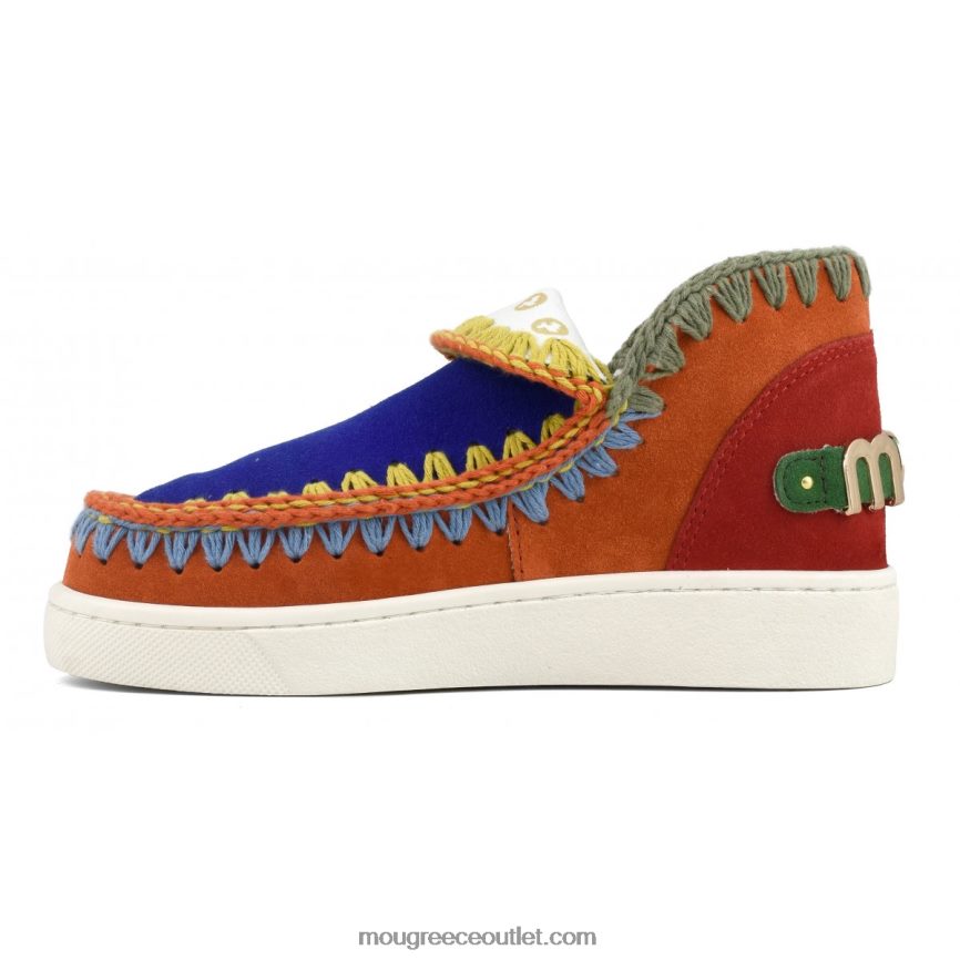 γρ Mou γυναίκες sneaker color block πολύχρωμο 4820DN57