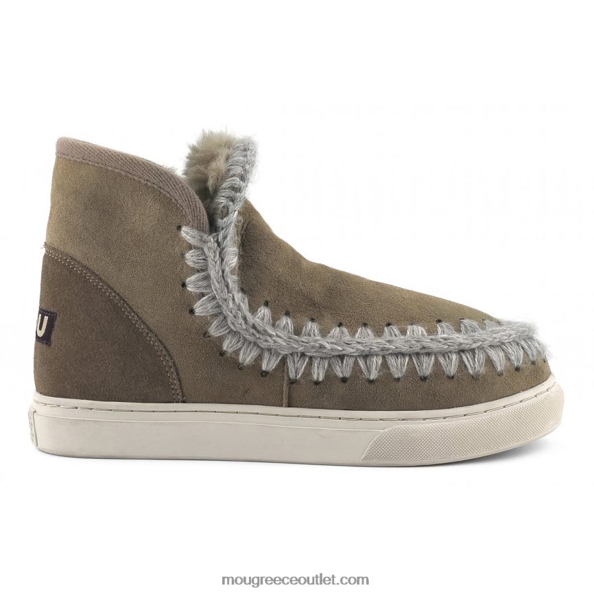 γρ Mou γυναίκες sneaker eskimo 609 σκούρα πέτρα 4820DN609