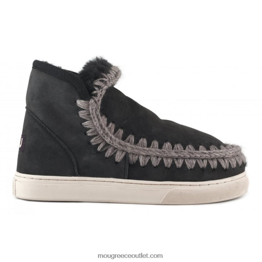 γρ Mou γυναίκες sneaker eskimo 609 κατάμαυρο 4820DN613