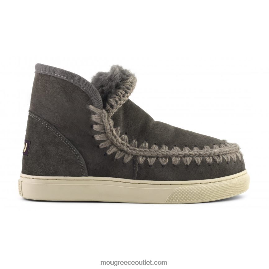 γρ Mou γυναίκες sneaker eskimo 609 ξυλάνθρακας 4820DN614