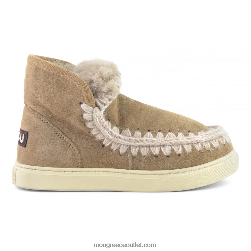 γρ Mou γυναίκες sneaker eskimo 609 ροζ καφέ 4820DN616