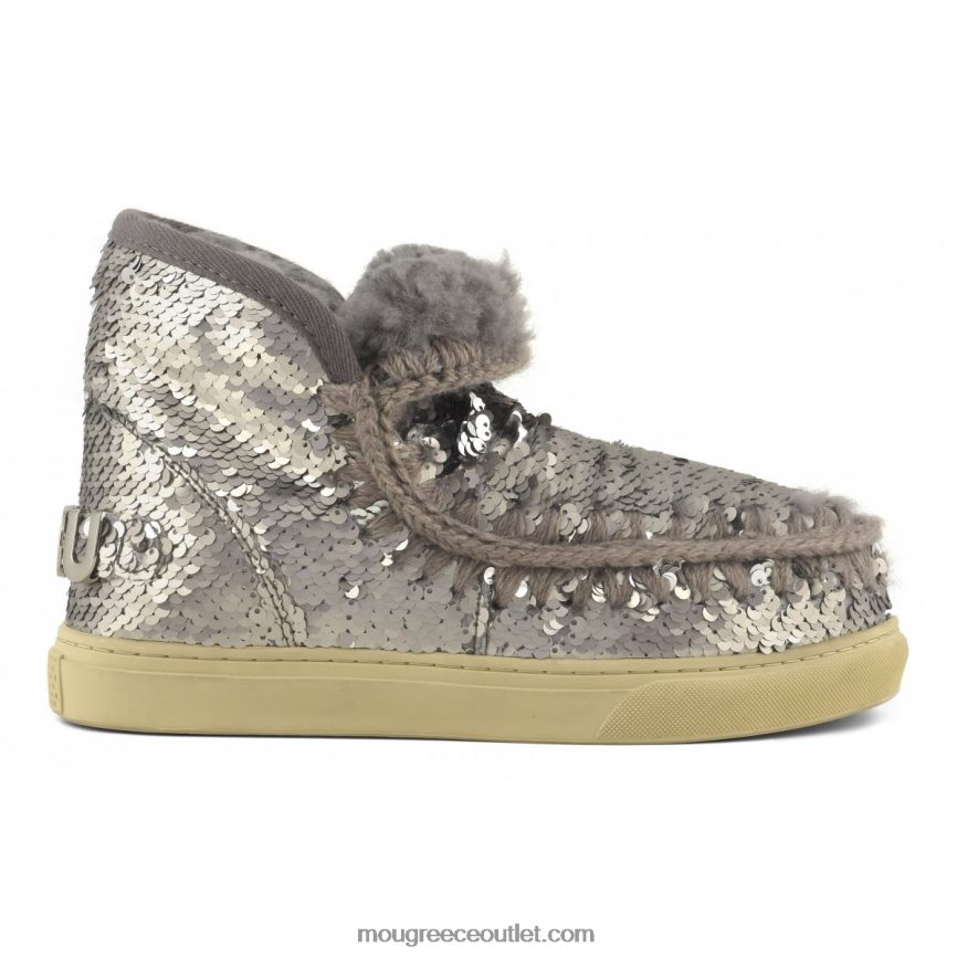 γρ Mou γυναίκες sneaker eskimo 630 πούλιες gunmetal 4820DN639