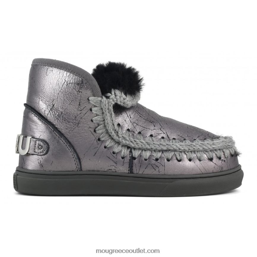 γρ Mou γυναίκες sneaker eskimo μεγάλο μεταλλικό λογότυπο dmgun 4820DN646