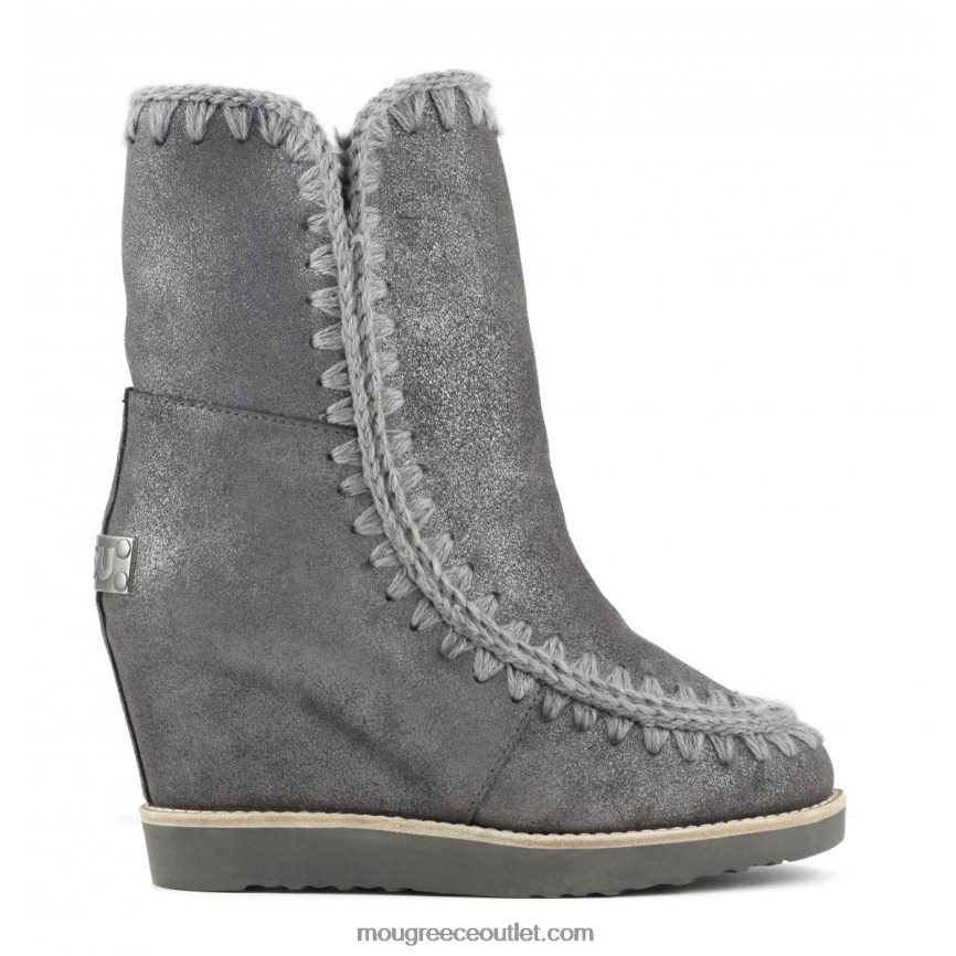 γρ Mou γυναίκες γαλλικό δάχτυλο με σφήνα κοντό σίδερο σκόνης 4820DN568