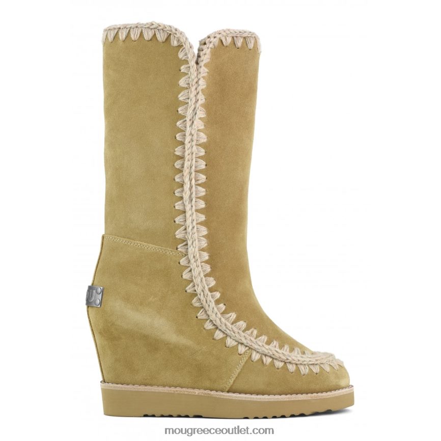 γρ Mou γυναίκες γαλλικό δάχτυλο σφήνα ψηλό καπνός 4820DN586