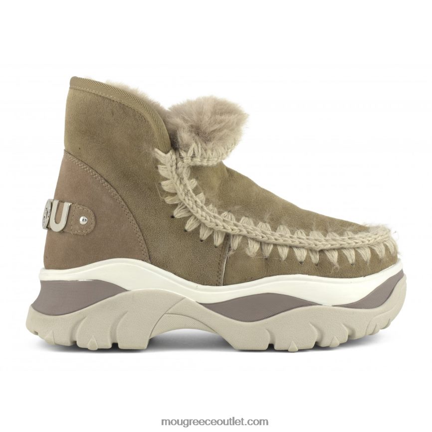 γρ Mou γυναίκες χοντρό sneaker εσκιμώος ελέφαντας γκρι 4820DN719