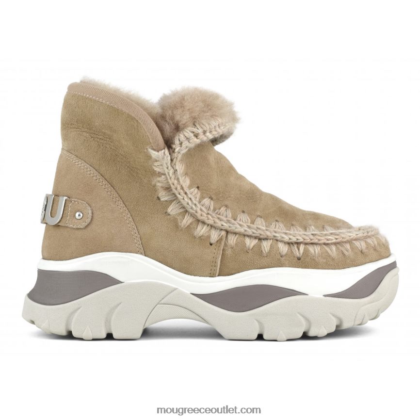 γρ Mou γυναίκες χοντρό sneaker εσκιμώος καμήλα 4820DN721