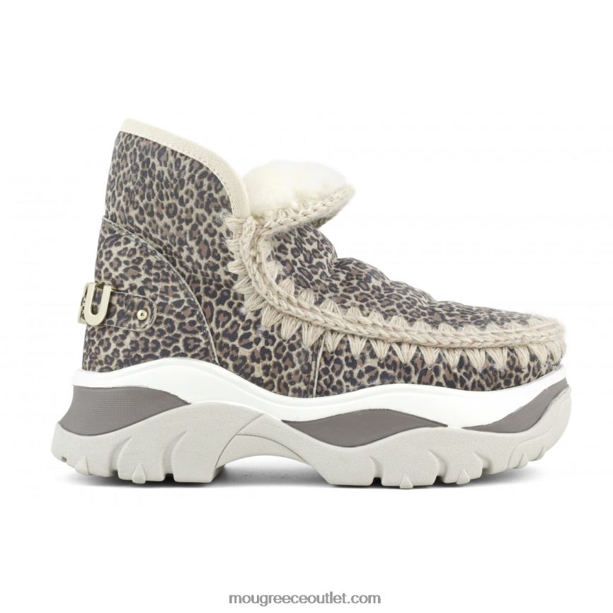 γρ Mou γυναίκες χοντρό sneaker εσκιμώος μικρό δέρμα τσίτα 4820DN723