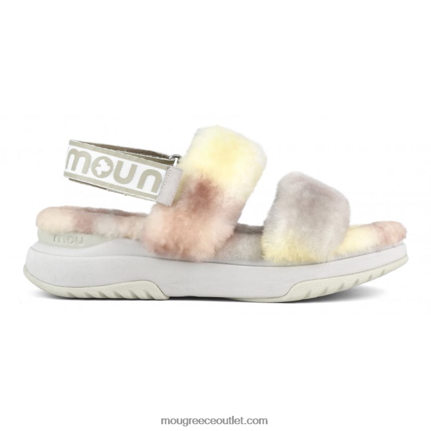 γρ Mou γυναίκες λουράκι πλάτης παντόφλα jogger ανακατεύουμε φυσικό 4820DN516