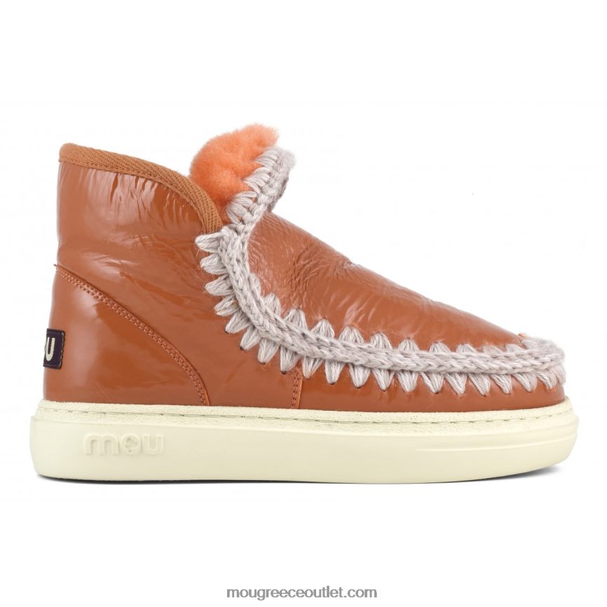 γρ Mou γυναίκες sneaker eskimo bold 738 πορτοκαλί πατέντα 4820DN742