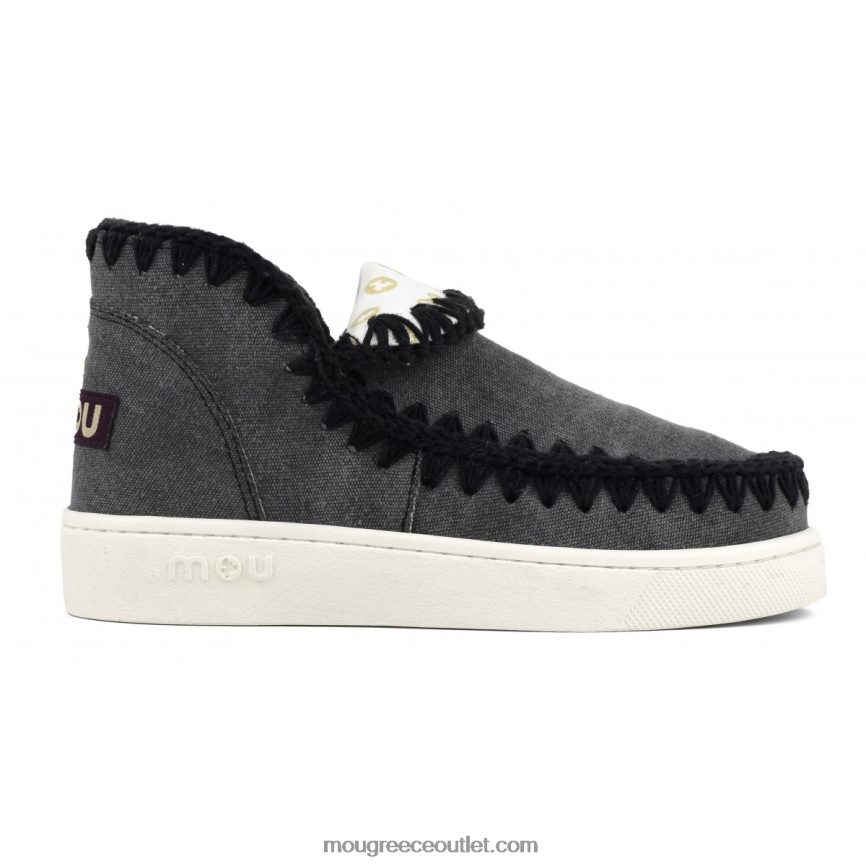 γρ Mou γυναίκες καλοκαιρινό sneaker βιολογικός καμβάς rwbla 4820DN25