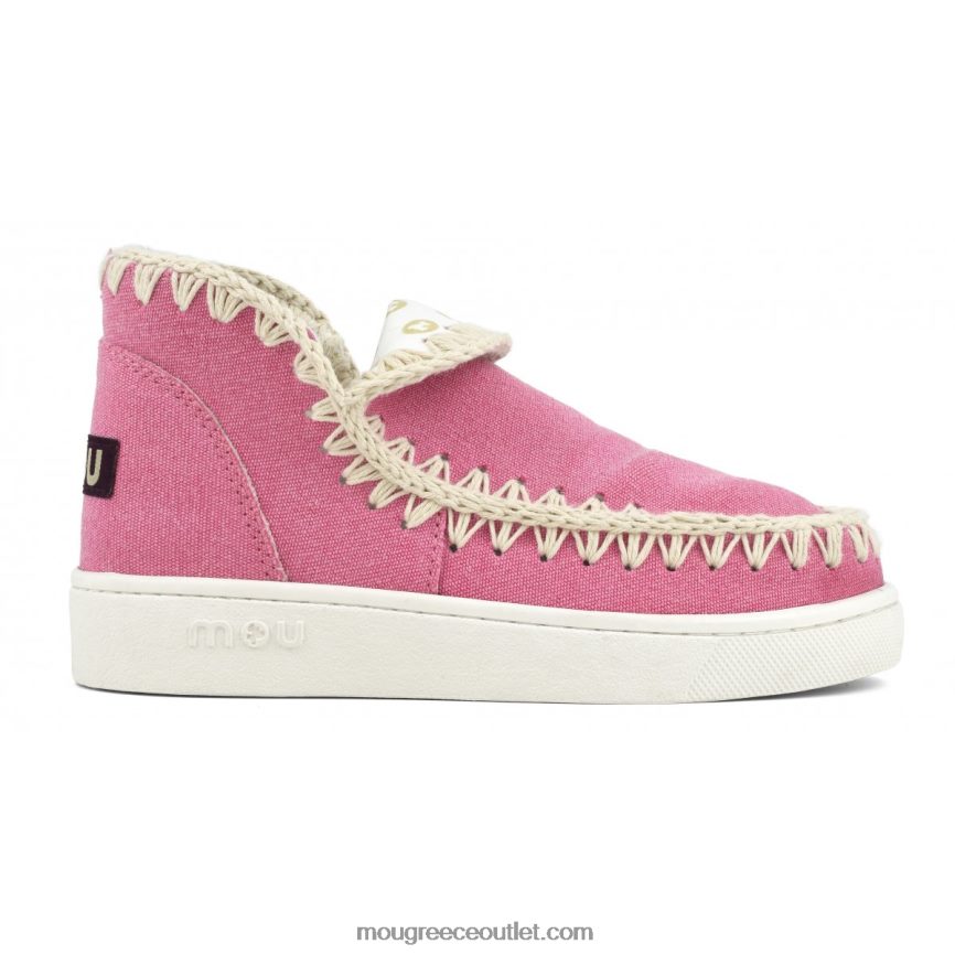 γρ Mou γυναίκες καλοκαιρινό sneaker βιολογικός καμβάς rwfux 4820DN23