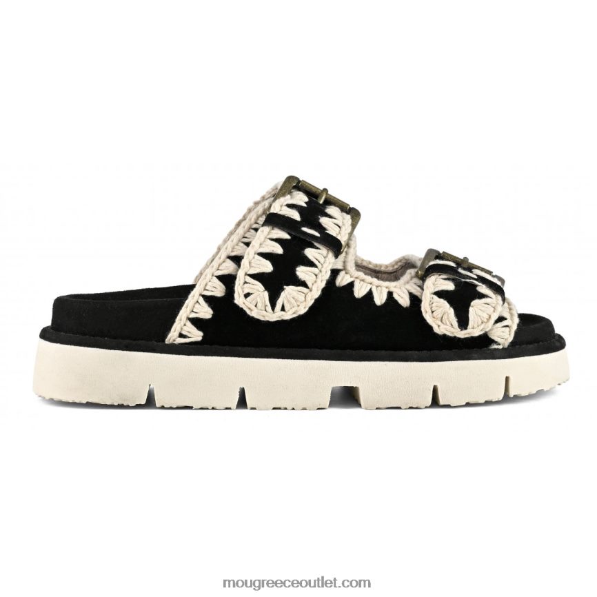 γρ Mou γυναίκες νέο βιογραφικό με αγκράφες μαύρο άσπρο 4820DN121