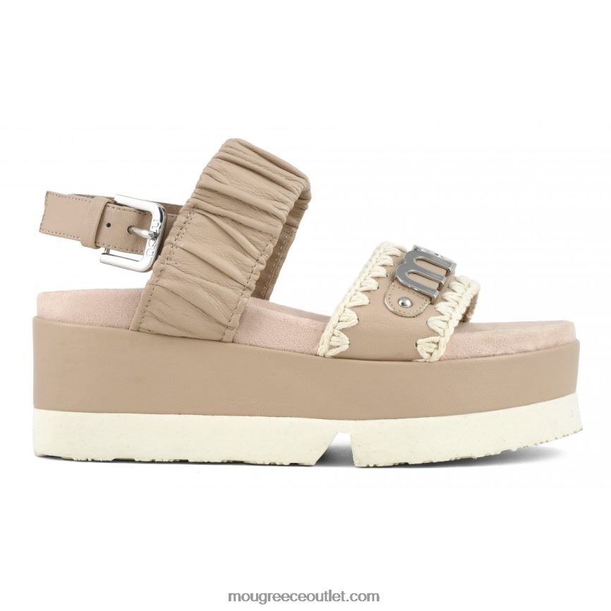 γρ Mou γυναίκες ιαπωνικό επάνω μέρος δύο λωρίδων άμμος 4820DN185