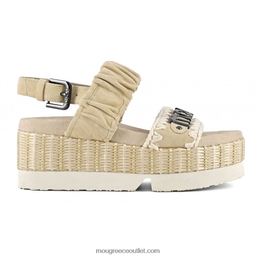 γρ Mou γυναίκες Γιαπωνέζικο πάνω μέρος από σουέτ και ράφι με δύο ζώνες σιτάρι 4820DN190