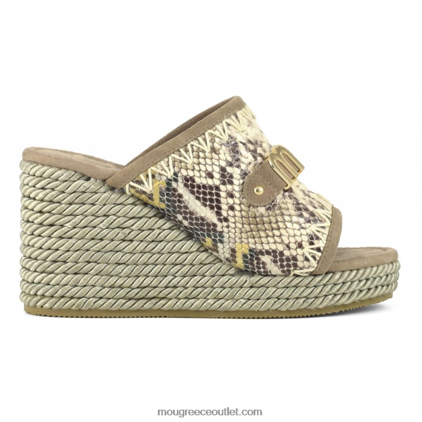 γρ Mou γυναίκες σφήνα σχοινιού βράχο φίδι 4820DN207