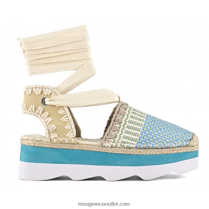 γρ Mou γυναίκες σανδάλι espa πολύχρωμη ραφιά/σουέτ 4820DN175