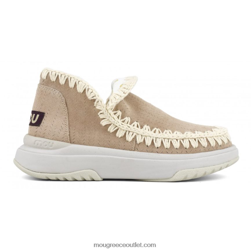 γρ Mou γυναίκες τζόγκερ σουέτ ροζ άμμος (ροή) 4820DN103