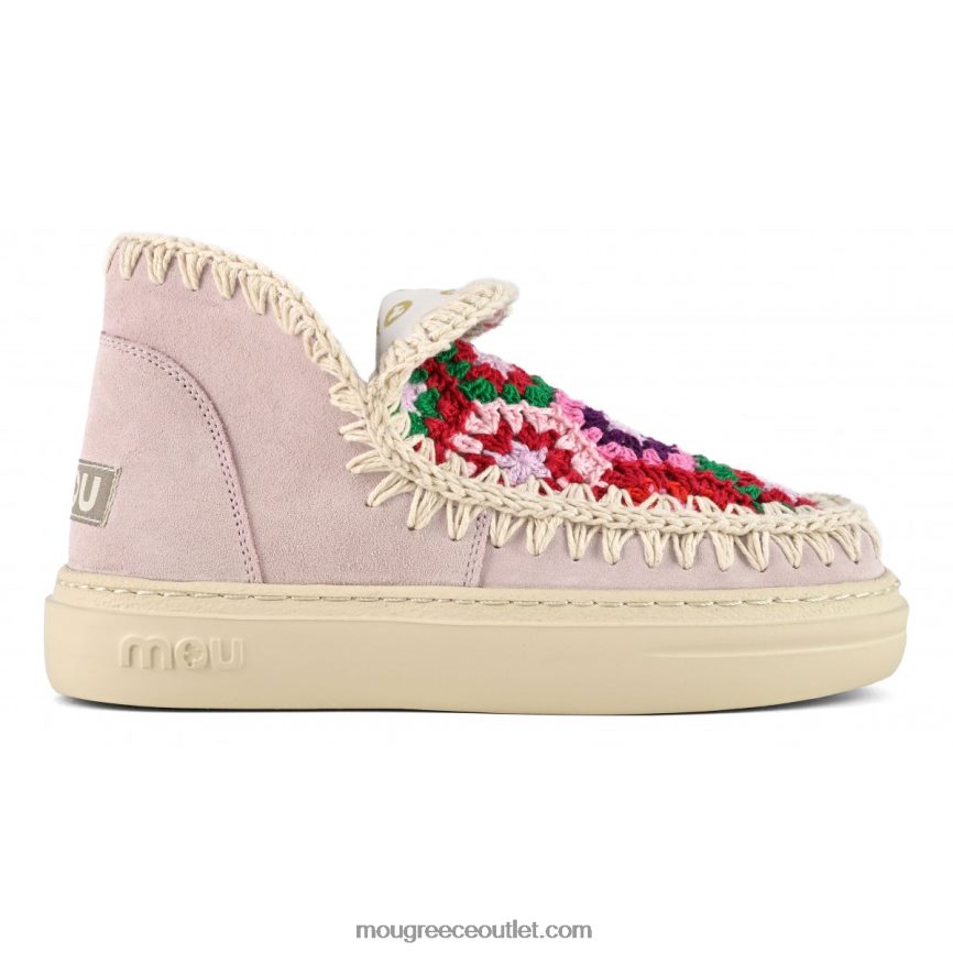 γρ Mou γυναίκες έντονο επάνω μέρος από βελονάκι σκόνη 4820DN79