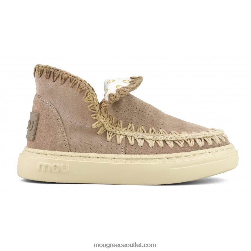 γρ Mou γυναίκες τολμηρή υποβαθμισμένη ραφή παπουτσιών ροζ άμμος (ροή) 4820DN94