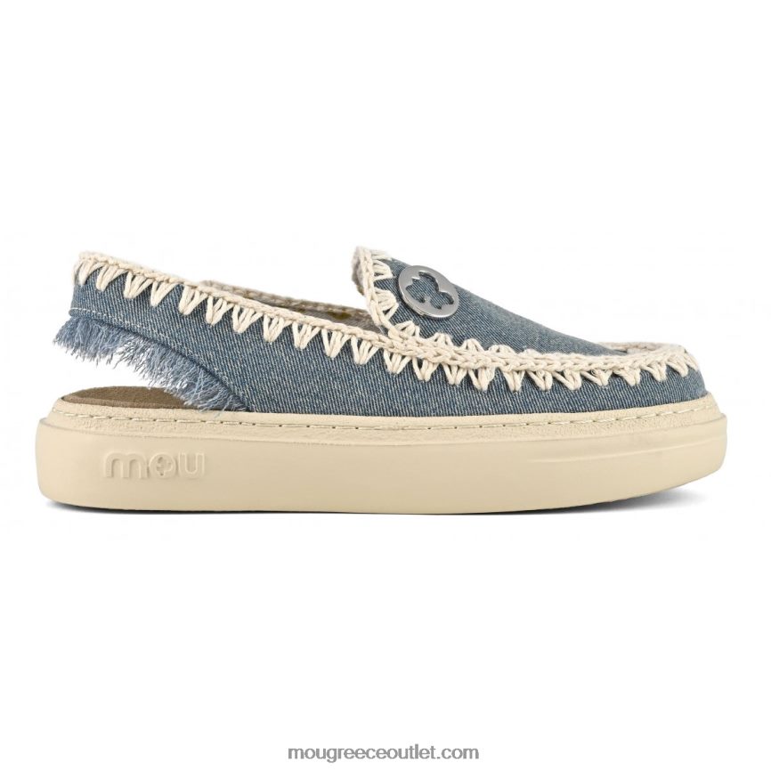 γρ Mou γυναίκες τολμηρό τσόκαμα ανοιχτόχρωμο τζιν 4820DN98