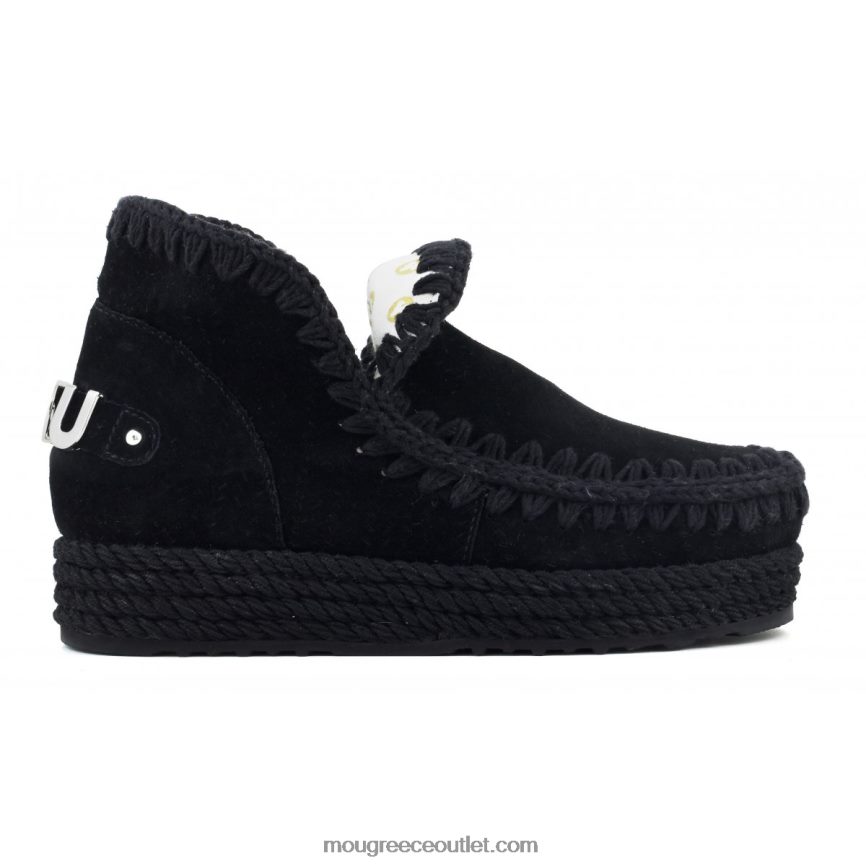 γρ Mou γυναίκες εσκιμώος 18 γιούτα μαύρος 4820DN110