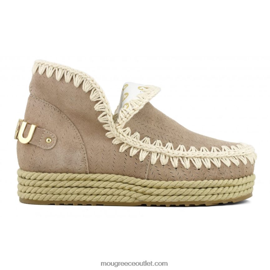 γρ Mou γυναίκες εσκιμώος 18 γιούτα ροζ άμμος (ροή) 4820DN114