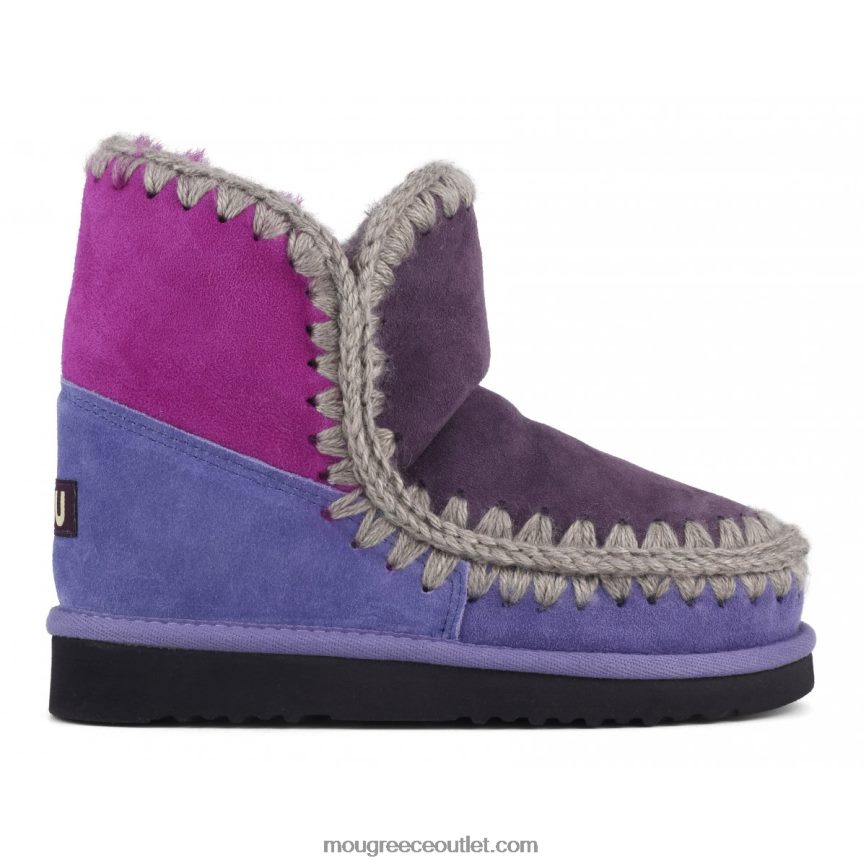 γρ Mou γυναίκες μπλοκ χρώματος eskimo 18 μίγμα κυκλαμίνης/μωβ 4820DN324