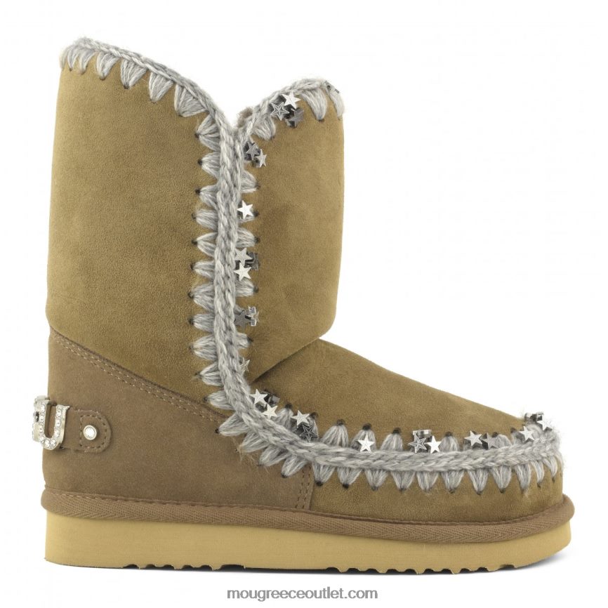 γρ Mou γυναίκες Εσκιμώος 24 μεταλλικά αστέρια σκούρα πέτρα 4820DN399