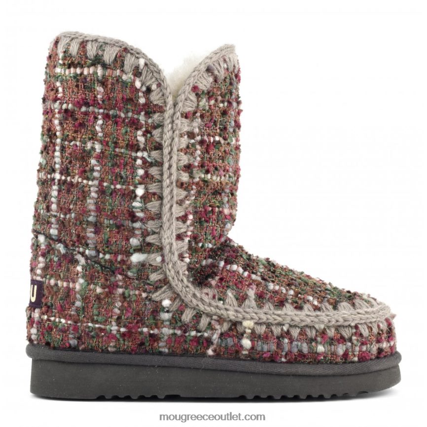 γρ Mou γυναίκες εσκιμώος 24 boucle μπουκλέ χακί 4820DN364