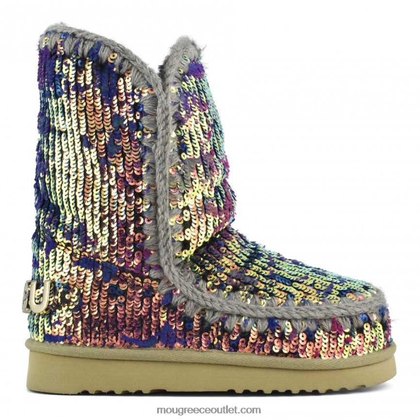 γρ Mou γυναίκες Eskimo 24 περιορισμένης έκδοσης ιταλικό ύφασμα πούλιες lux μπλε μείγμα 4820DN336