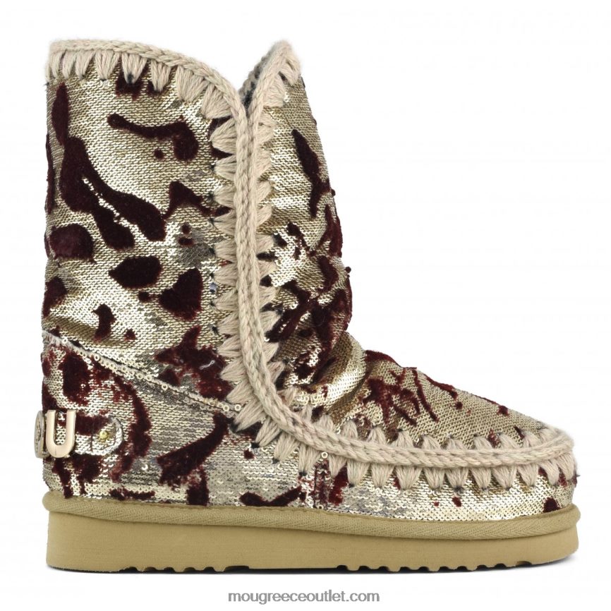 γρ Mou γυναίκες Eskimo 24 περιορισμένης έκδοσης ιταλικό ύφασμα πούλιες lux κόκκινες 4820DN337