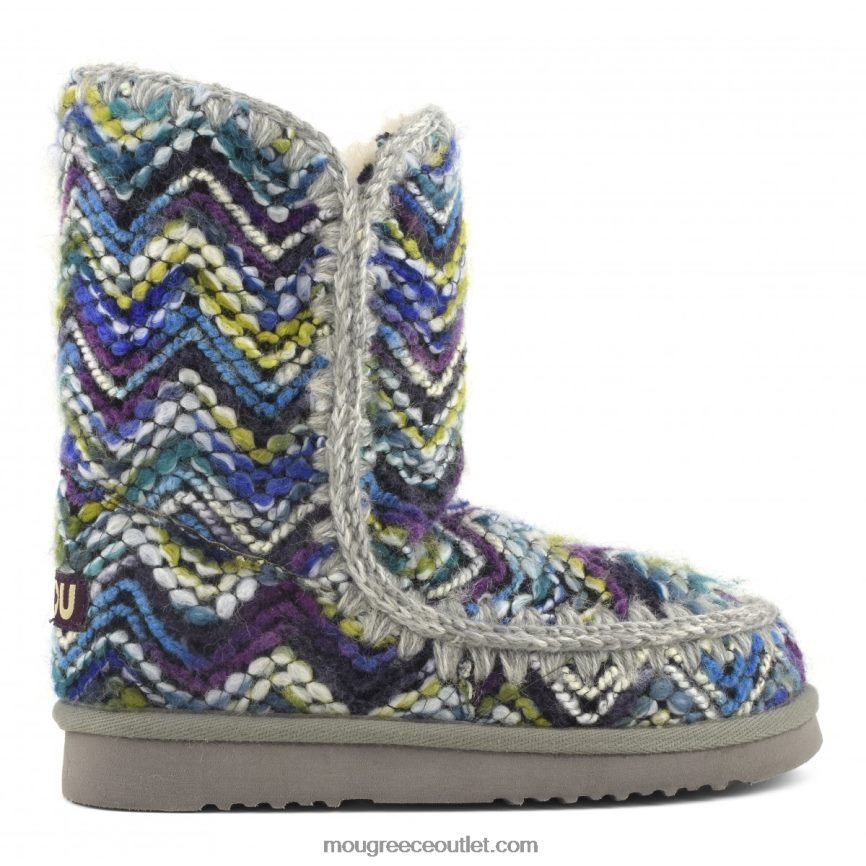 γρ Mou γυναίκες μάλλινο ύφασμα eskimo 24 μαλλί μίγμα αζούλ 4820DN275