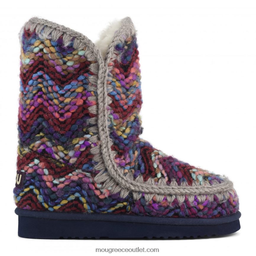 γρ Mou γυναίκες μάλλινο ύφασμα eskimo 24 μαλλί μίγμα άβυσσος 4820DN278