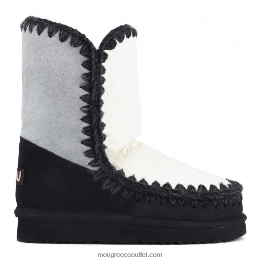 γρ Mou γυναίκες μπλοκ χρώματος eskimo 24 παγωμένη θάλασσα και μείγμα μαύρου λευκού 4820DN300