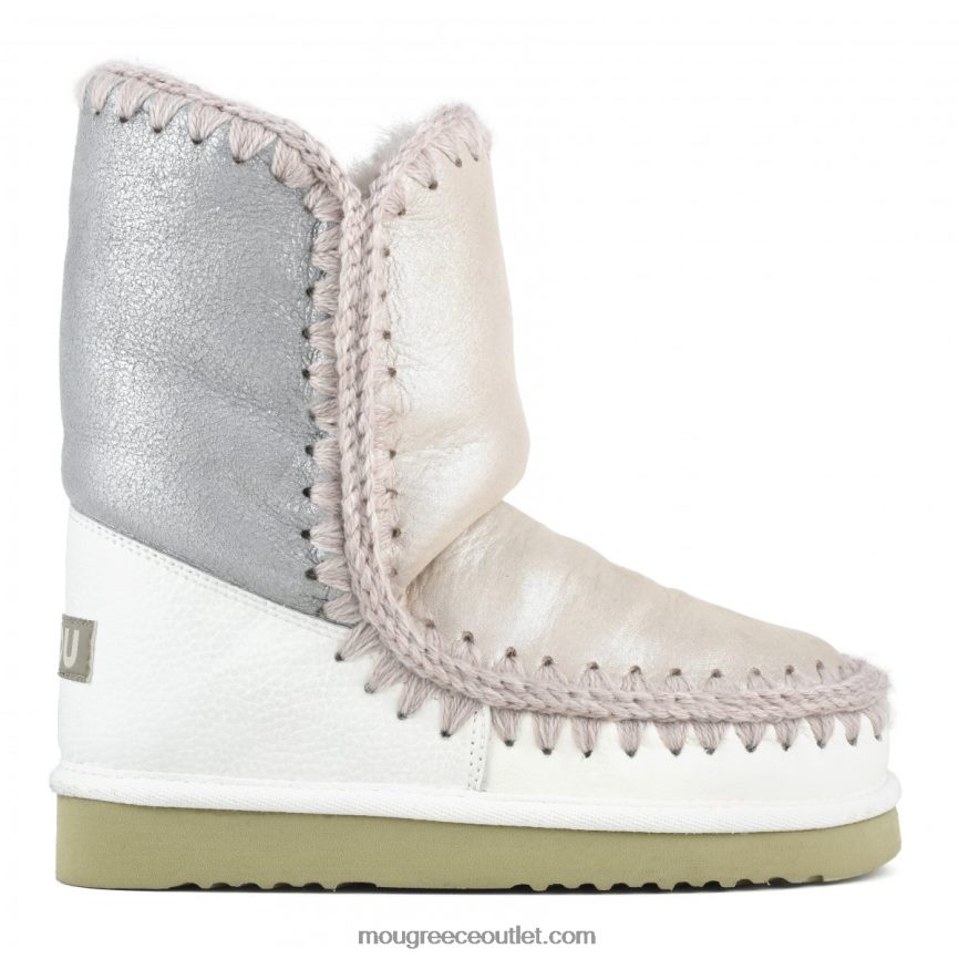 γρ Mou γυναίκες μπλοκ χρώματος eskimo 24 μείγμα ρόμπας σκόνης & μικρογκλίτερ 4820DN335