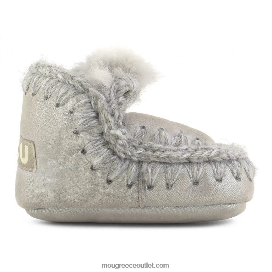 γρ Mou παιδιά Εσκιμώος βρέφος 812 microglitter ασημί 4820DN813