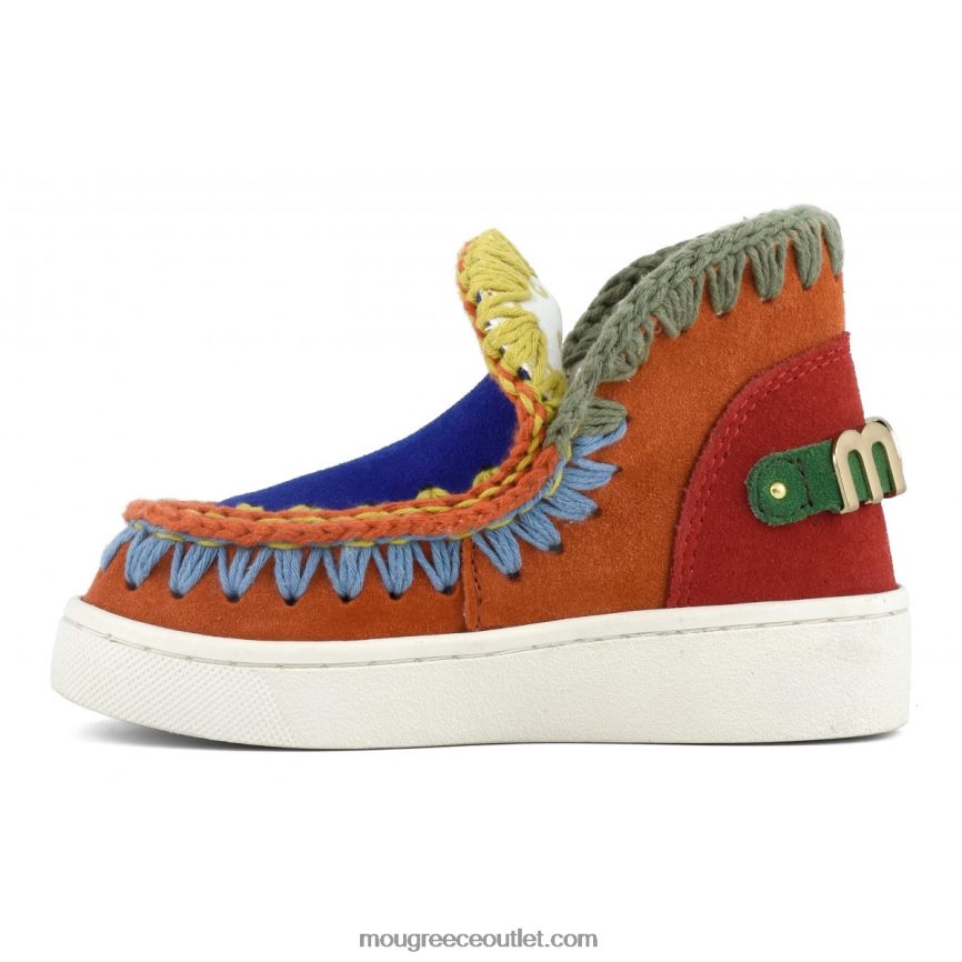 γρ Mou παιδιά color block eskimo αθλητικά παπούτσια πολύχρωμο 4820DN788